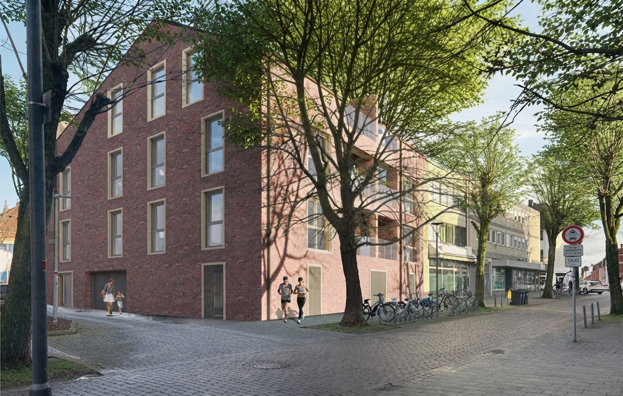 Neubau eines Mehrfamilienhauses mit 8 Wohneinheiten in Rheine